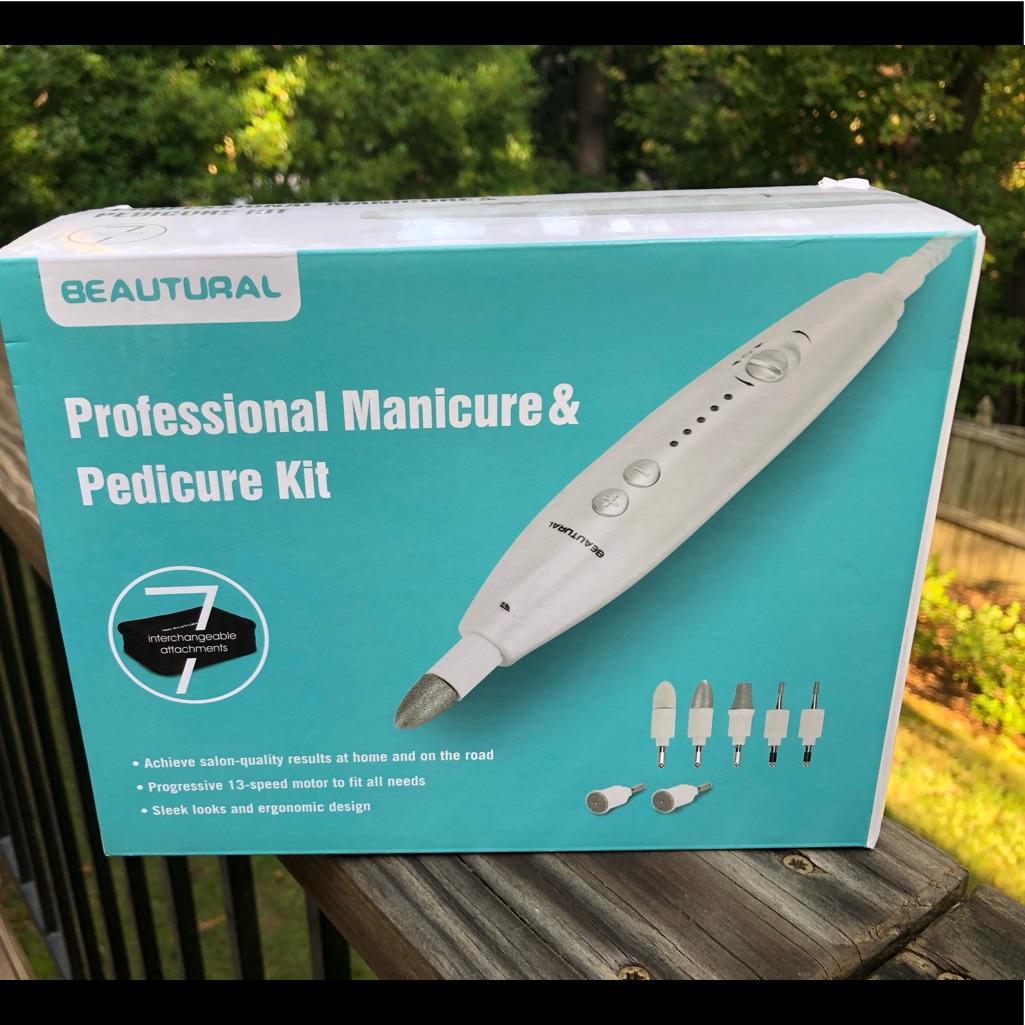New! Beautural Professional Manicure Pedicure Kit